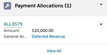 Manage Allocations Error